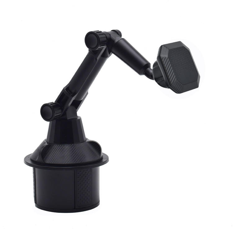 Universal Car Cup Holder Phone Stand - Heavy-Duty Extendable Arm Cell Phone Holder for All Cup Sizes